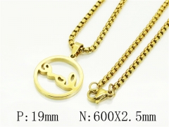 HY Wholesale Stainless Steel 316L Jewelry Popular Necklaces-HY61N1115LQ