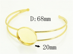 HY Wholesale Bangle Fittings Stainless Steel 316L Jewelry Fittings-HY70A2801NC