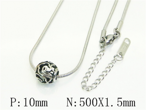 HY Wholesale Stainless Steel 316L Jewelry Popular Necklaces-HY12N0828ULL