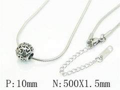 HY Wholesale Stainless Steel 316L Jewelry Popular Necklaces-HY12N0800XLL