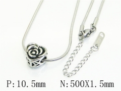 HY Wholesale Stainless Steel 316L Jewelry Popular Necklaces-HY12N0827YLL