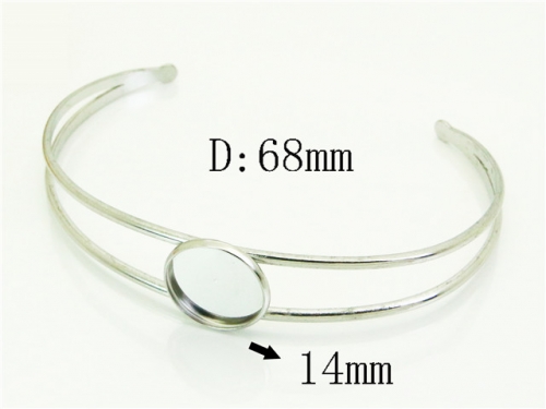 HY Wholesale Bangle Fittings Stainless Steel 316L Jewelry Fittings-HY70A2794KL