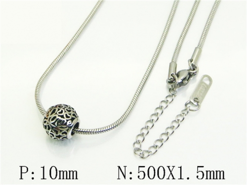 HY Wholesale Stainless Steel 316L Jewelry Popular Necklaces-HY12N0842CLL