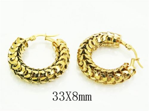 HY Wholesale Earrings 316L Stainless Steel Earrings Jewelry-HY05E2212NV