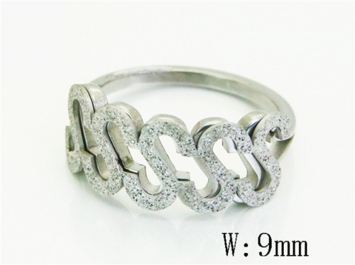 HY Wholesale Rings Jewelry Stainless Steel 316L Popular Rings-HY19R1385OE