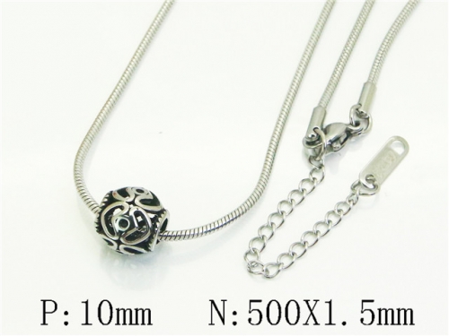 HY Wholesale Stainless Steel 316L Jewelry Popular Necklaces-HY12N0818CLL