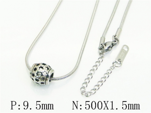 HY Wholesale Stainless Steel 316L Jewelry Popular Necklaces-HY12N0820ELL