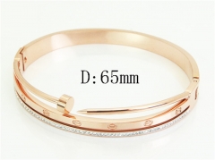 HY Wholesale Bangles Jewelry Stainless Steel 316L Popular Bangle-HY19B1285HMQ