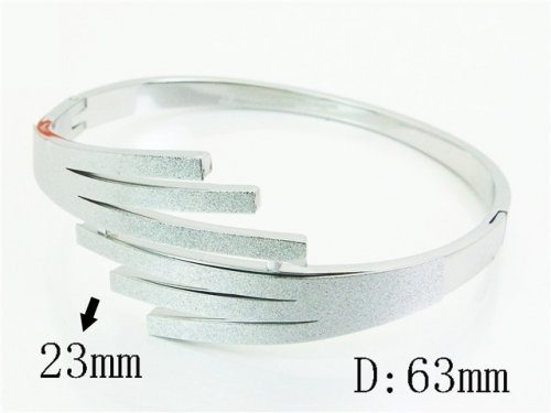 HY Wholesale Bangles Jewelry Stainless Steel 316L Popular Bangle-HY19B1223HIW