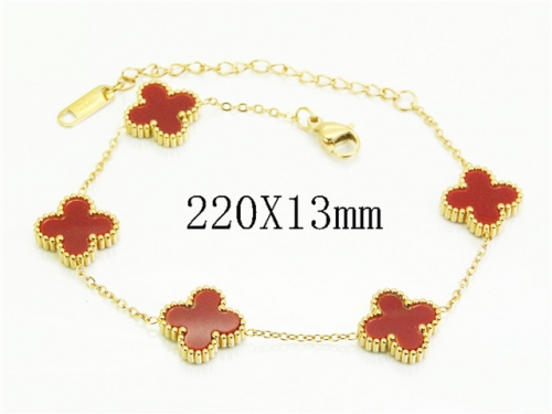HY Wholesale Bracelets 316L Stainless Steel Jewelry Bracelets-HY50B0095MG