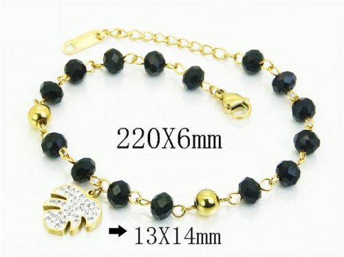 HY Wholesale Bracelets 316L Stainless Steel Jewelry Bracelets-HY24B0274SPO