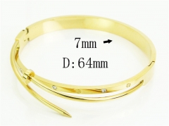 HY Wholesale Bangles Jewelry Stainless Steel 316L Popular Bangle-HY19B1281HLX