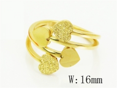 HY Wholesale Rings Jewelry Stainless Steel 316L Popular Rings-HY19R1390PF