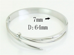 HY Wholesale Bangles Jewelry Stainless Steel 316L Popular Bangle-HY19B1280HKX
