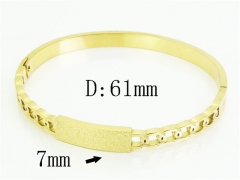 HY Wholesale Bangles Jewelry Stainless Steel 316L Popular Bangle-HY19B1272HJQ