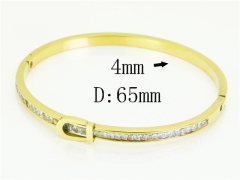 HY Wholesale Bangles Jewelry Stainless Steel 316L Popular Bangle-HY32B1185HIL