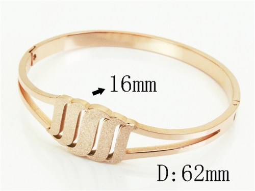 HY Wholesale Bangles Jewelry Stainless Steel 316L Popular Bangle-HY19B1195HJE