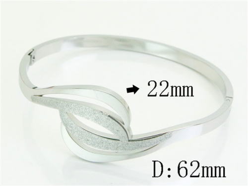 HY Wholesale Bangles Jewelry Stainless Steel 316L Popular Bangle-HY19B1238HIY