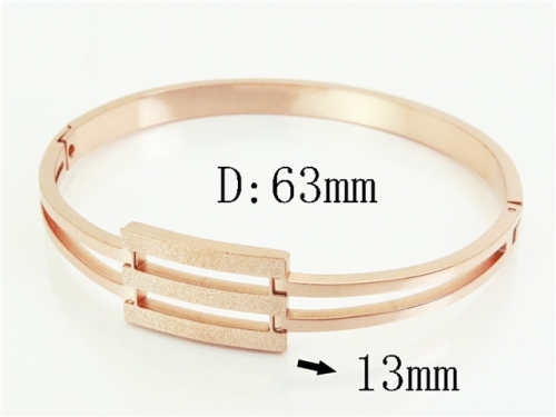 HY Wholesale Bangles Jewelry Stainless Steel 316L Popular Bangle-HY19B1219HIE