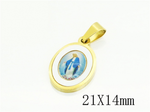 HY Wholesale Pendant 316L Stainless Steel Jewelry Popular Pendant-HY12P1893VKL