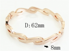 HY Wholesale Bangles Jewelry Stainless Steel 316L Popular Bangle-HY19B1258HKS