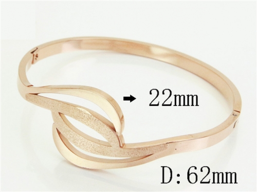 HY Wholesale Bangles Jewelry Stainless Steel 316L Popular Bangle-HY19B1240HJQ