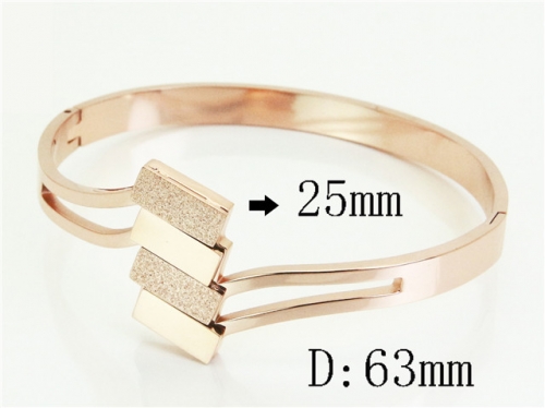 HY Wholesale Bangles Jewelry Stainless Steel 316L Popular Bangle-HY19B1231HKR
