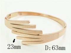 HY Wholesale Bangles Jewelry Stainless Steel 316L Popular Bangle-HY19B1225HJD