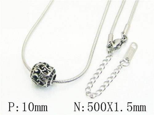 HY Wholesale Stainless Steel 316L Jewelry Popular Necklaces-HY12N0839VLL