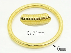 HY Wholesale Bangles Jewelry Stainless Steel 316L Popular Bangle-HY30B0121HHD