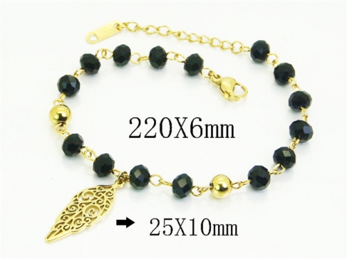 HY Wholesale Bracelets 316L Stainless Steel Jewelry Bracelets-HY24B0268ZPO