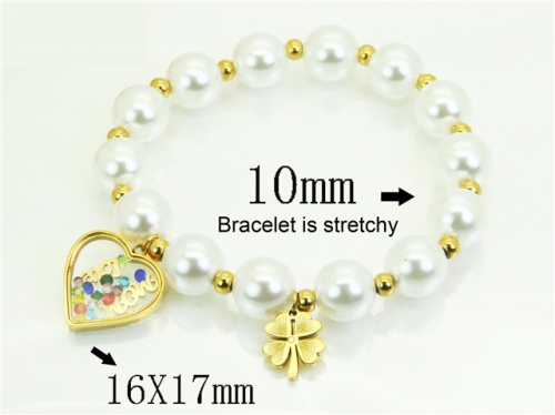 HY Wholesale Bracelets 316L Stainless Steel Jewelry Bracelets-HY32B1202HHR