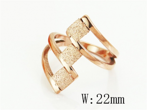 HY Wholesale Rings Jewelry Stainless Steel 316L Popular Rings-HY19R1423PG
