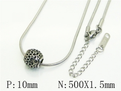 HY Wholesale Stainless Steel 316L Jewelry Popular Necklaces-HY12N0838VLL