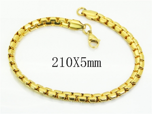 HY Wholesale Bracelets 316L Stainless Steel Jewelry Bracelets-HY61B0607JI