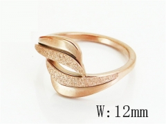 HY Wholesale Rings Jewelry Stainless Steel 316L Popular Rings-HY19R1420OG
