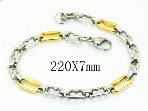 HY Wholesale Bracelets 316L Stainless Steel Jewelry Bracelets-HY55B0932LG
