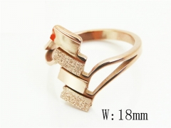 HY Wholesale Rings Jewelry Stainless Steel 316L Popular Rings-HY19R1375PE