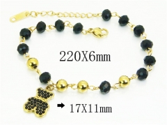 HY Wholesale Bracelets 316L Stainless Steel Jewelry Bracelets-HY24B0267APO