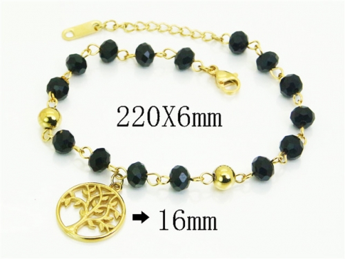 HY Wholesale Bracelets 316L Stainless Steel Jewelry Bracelets-HY24B0266PO