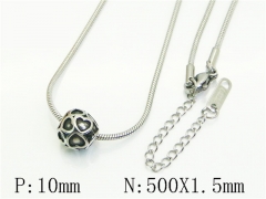 HY Wholesale Stainless Steel 316L Jewelry Popular Necklaces-HY12N0845FLL
