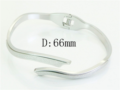 HY Wholesale Bangles Jewelry Stainless Steel 316L Popular Bangle-HY19B1250HIC