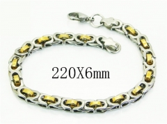 HY Wholesale Bracelets 316L Stainless Steel Jewelry Bracelets-HY55B0927LY