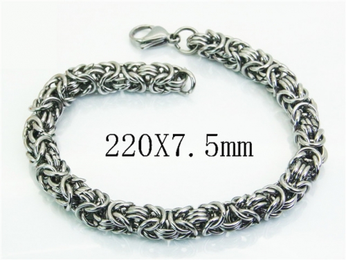 HY Wholesale Bracelets 316L Stainless Steel Jewelry Bracelets-HY55B0898TKL