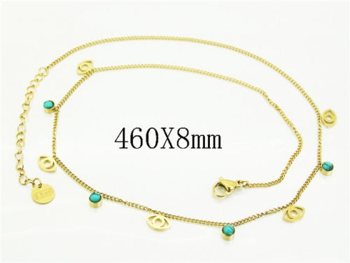 HY Wholesale Stainless Steel 316L Jewelry Popular Necklaces-HY32N0799HSL