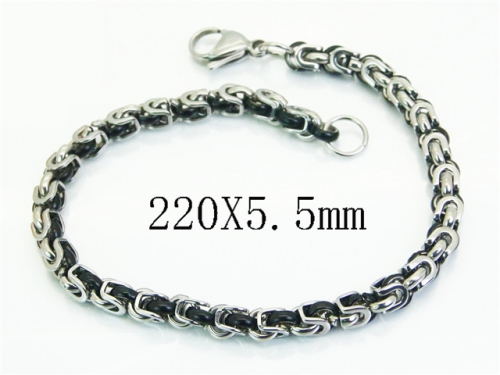 HY Wholesale Bracelets 316L Stainless Steel Jewelry Bracelets-HY55B0904LX