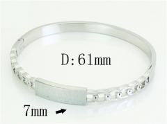 HY Wholesale Bangles Jewelry Stainless Steel 316L Popular Bangle-HY19B1271HIZ