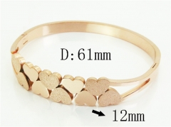 HY Wholesale Bangles Jewelry Stainless Steel 316L Popular Bangle-HY19B1216HKD