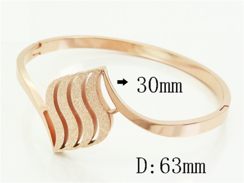 HY Wholesale Bangles Jewelry Stainless Steel 316L Popular Bangle-HY19B1228HJS