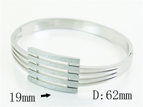 HY Wholesale Bangles Jewelry Stainless Steel 316L Popular Bangle-HY19B1196HJE